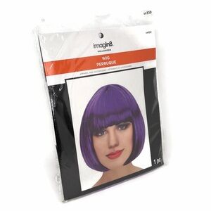 Vibrant Purple Bob Wig